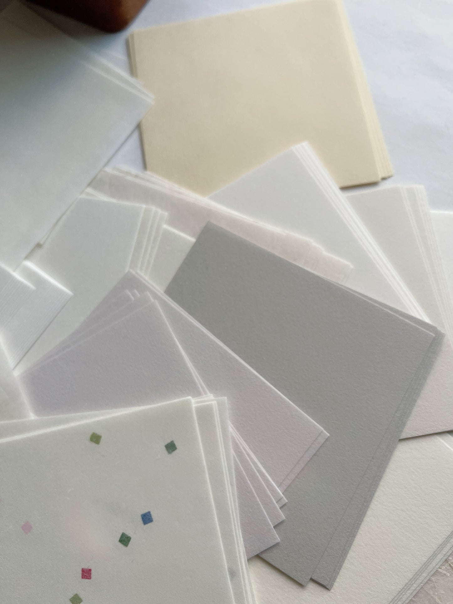 Awagami Factory Assorted Washi Paper Block | White