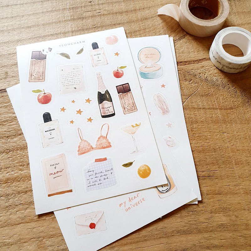 Yeoncharm Summer Sticker