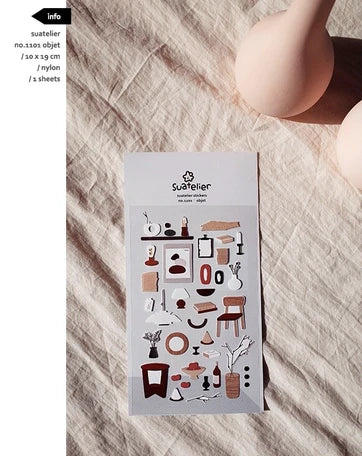 Suatelier Object Sticker // no. 1101