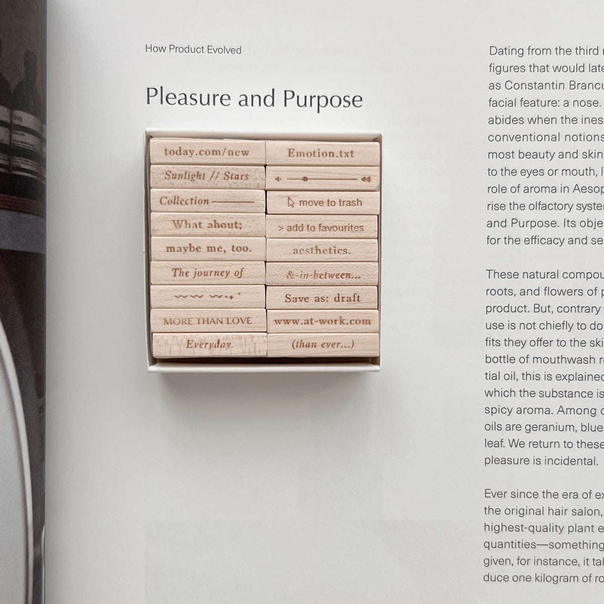 PC x Phavourite co. 9pt.(3) Rubber Stamp Full Set