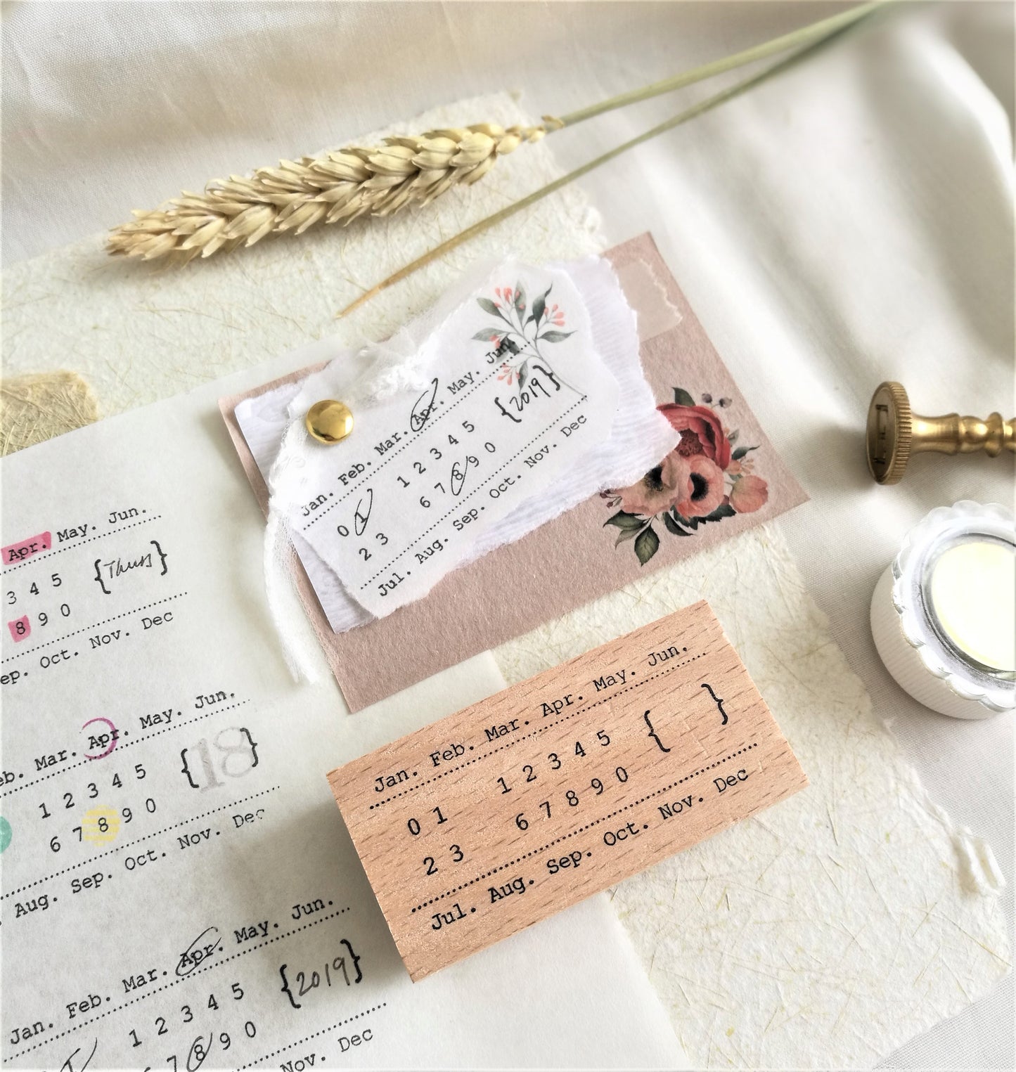 Eileentai.85 The Minimalist Collection Rubber Stamp