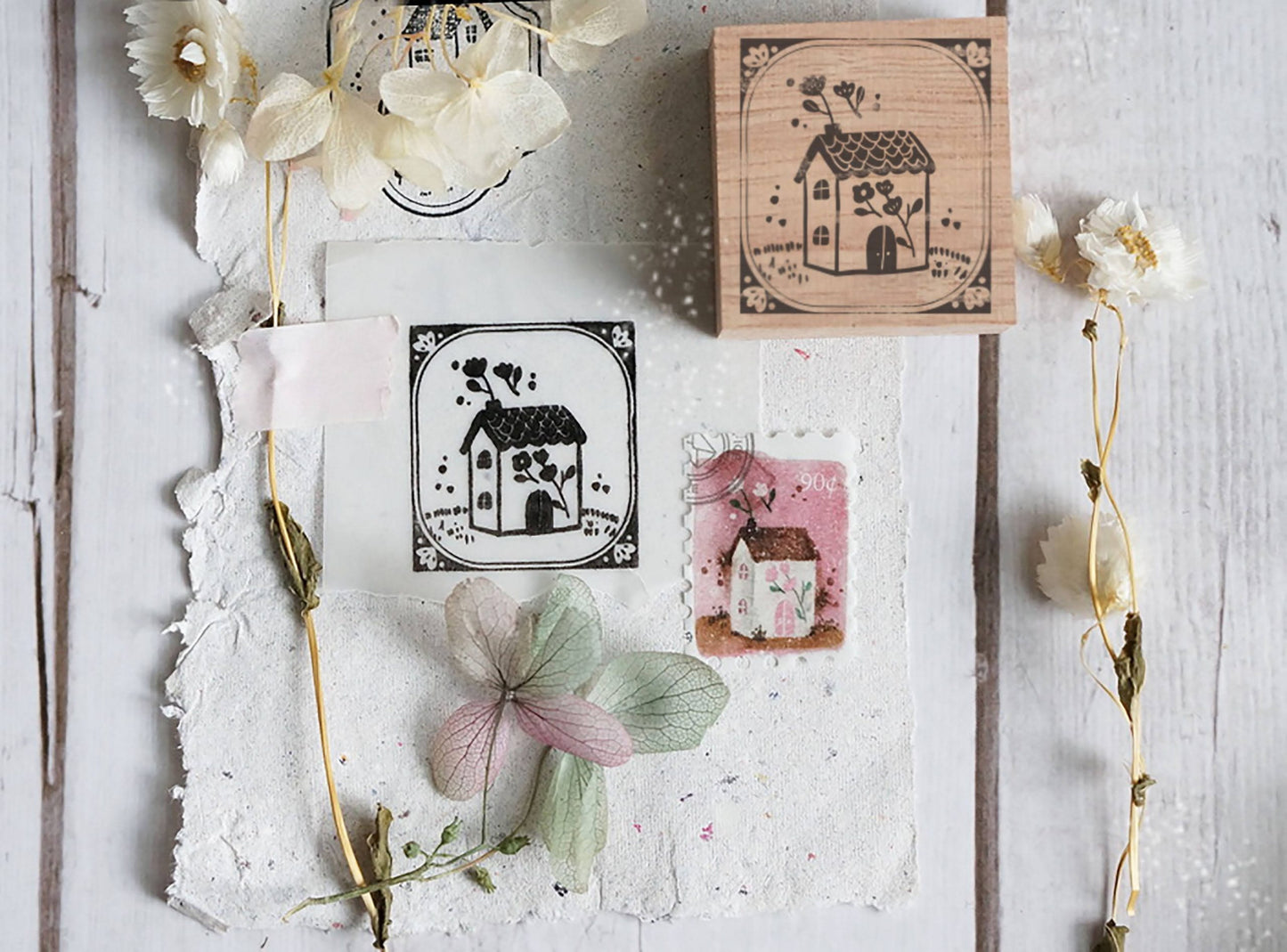 Black Milk Project House Series Rubber Stamp