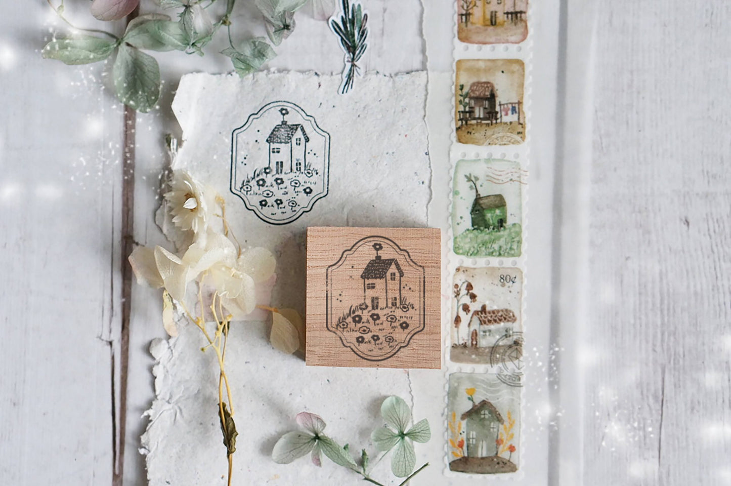 Black Milk Project House Series Rubber Stamp