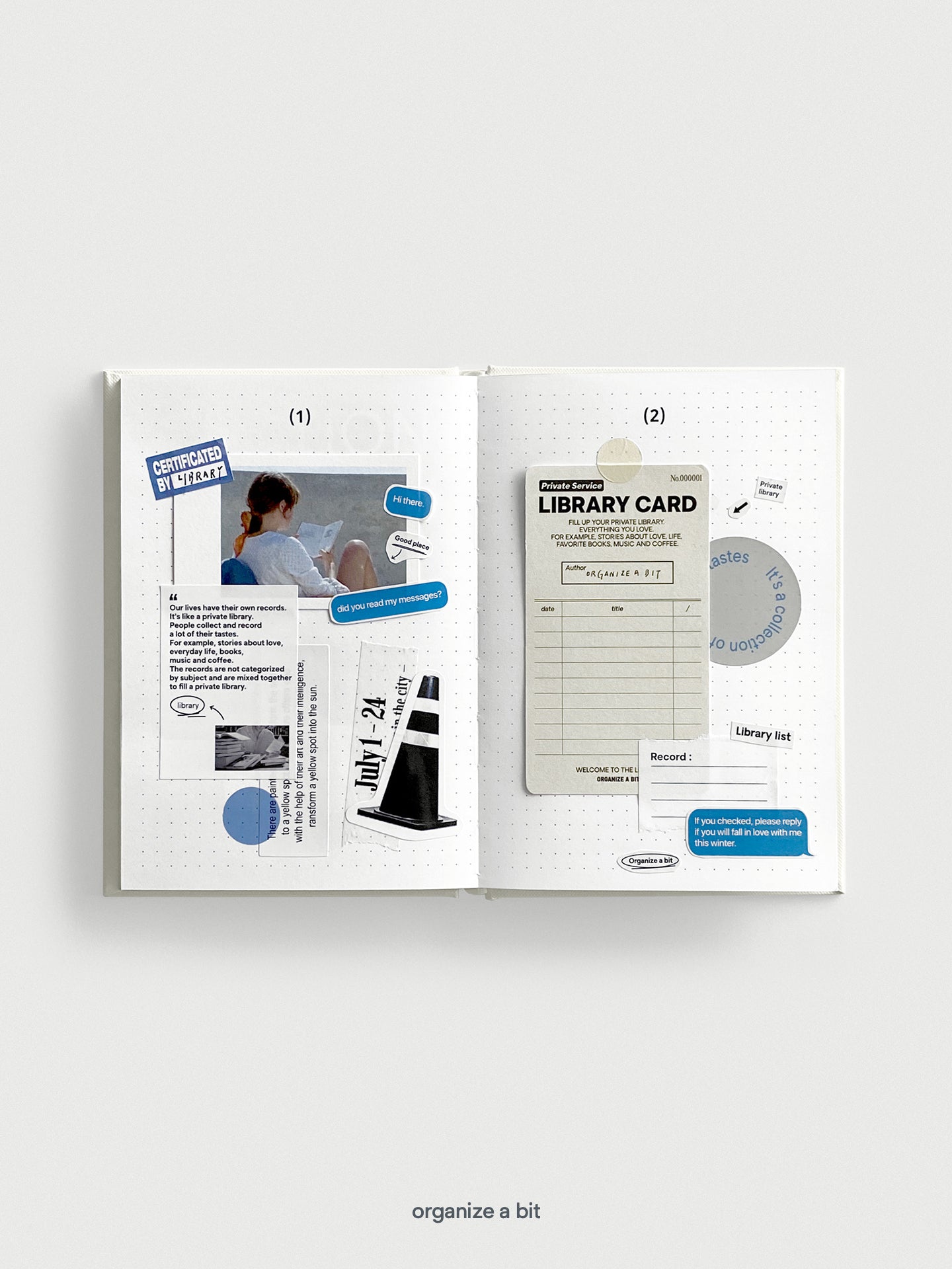 Organize a bit Library Pack