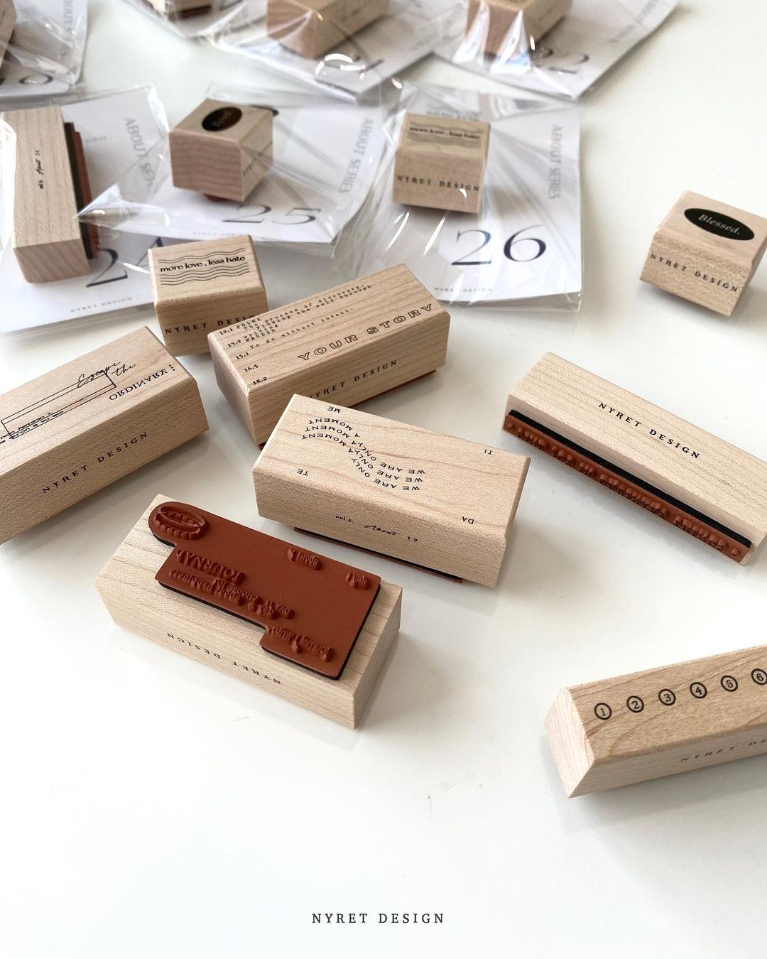 Nyret Vol. 6 About Series Rubber Stamps