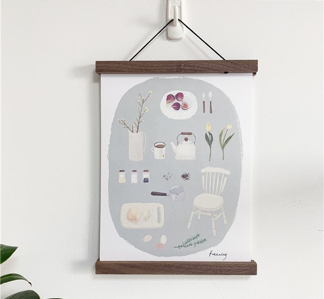 Magnetic Wall Calendar/Painting Hanger