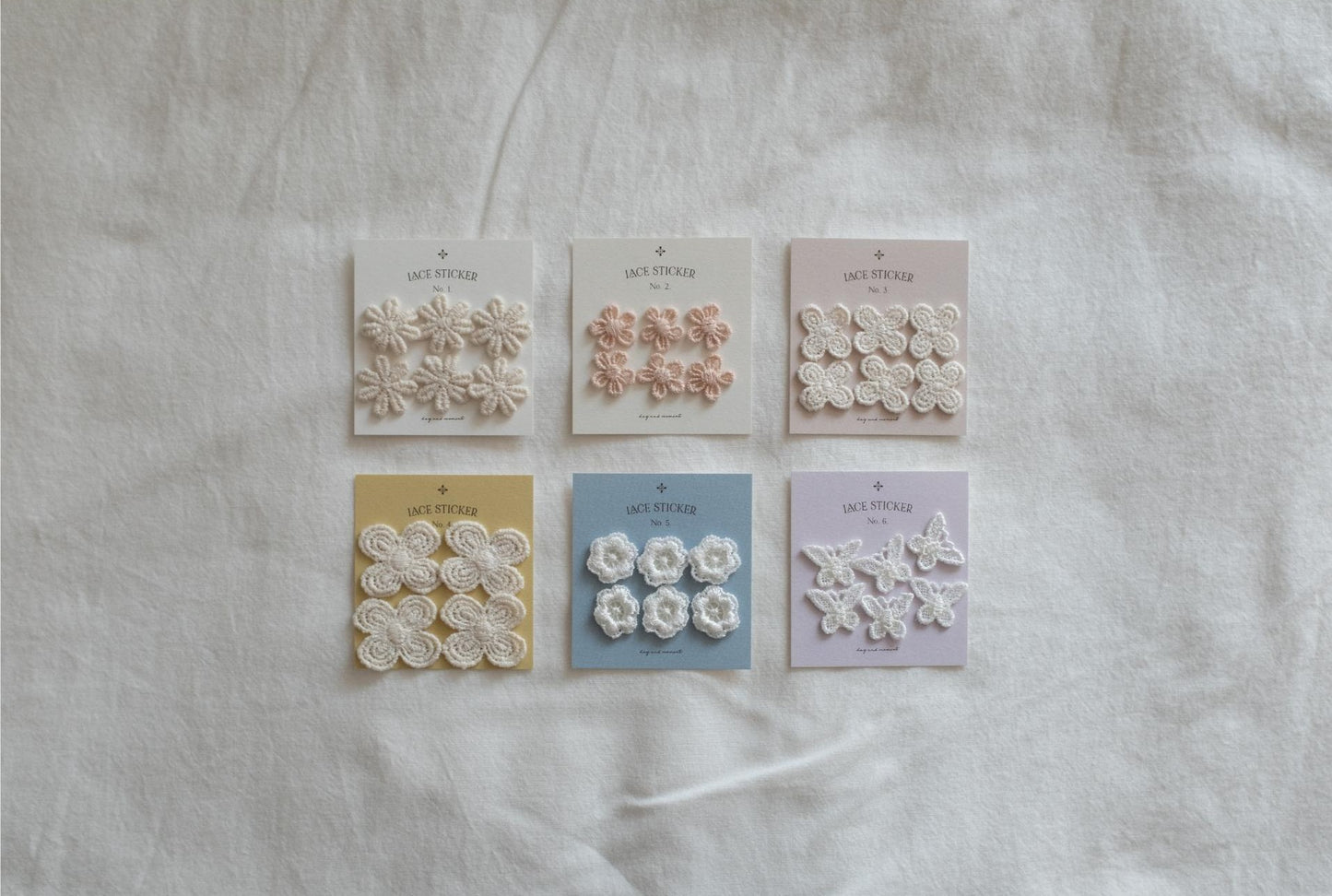 Day and Moment Lace Stickers