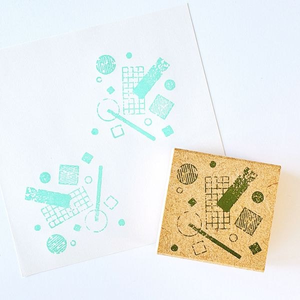 Kodomo No Kao Pattern Rubber Stamps / 6 Designs