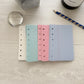 Jeongo Innerside A7 Pocket Ring Journal Refill / 4 Designs