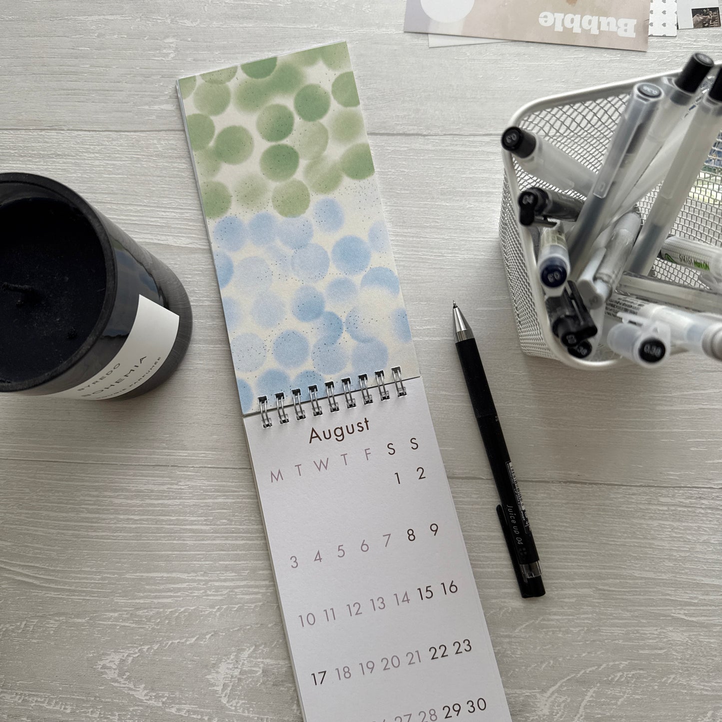 Analogue Keeper 2026 Wonderland Desktop Calendar