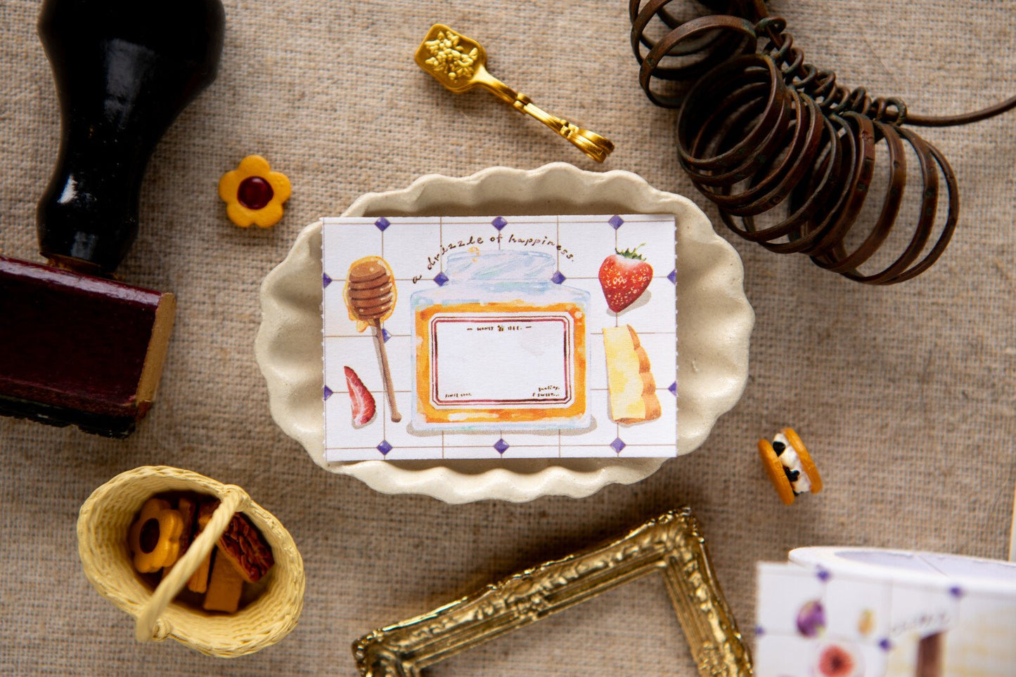 [ PRE-ORDER ] OURS NEW Cheese Lover Sticky Memo Roll