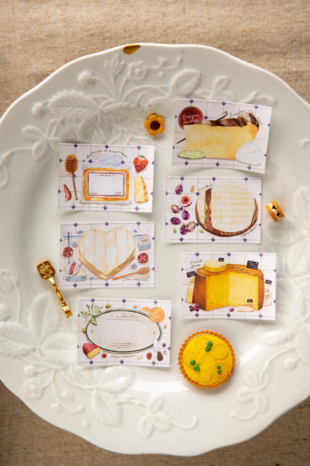 [ PRE-ORDER ] OURS NEW Cheese Lover Sticky Memo Roll