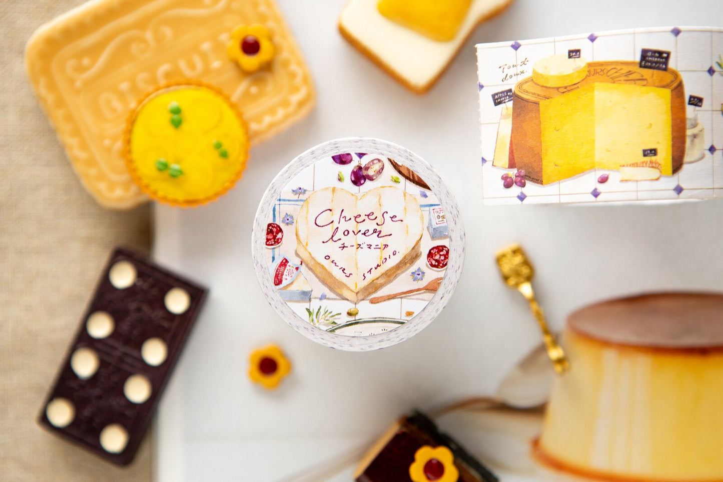 [ PRE-ORDER ] OURS NEW Cheese Lover Sticky Memo Roll