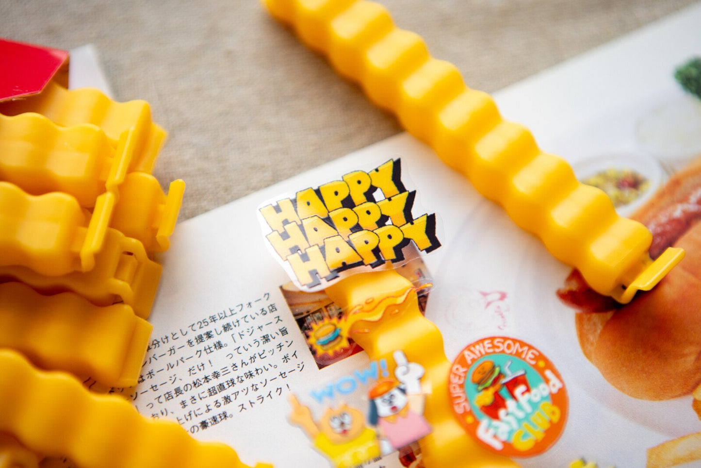 [ PRE-ORDER ] OURS Super Awesome Fast Food Club Sticker Roll