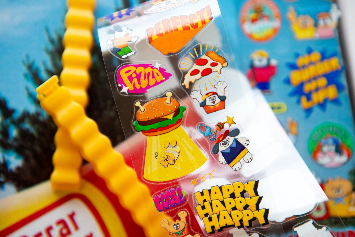 [ PRE-ORDER ] OURS Super Awesome Fast Food Club Sticker Roll