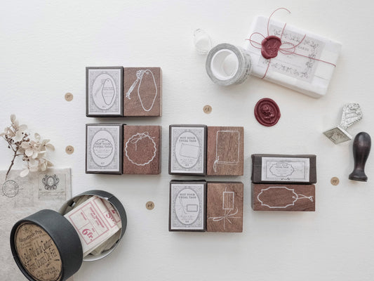 Jieyanow Atelier Not Your Usual Tags Rubber Stamps