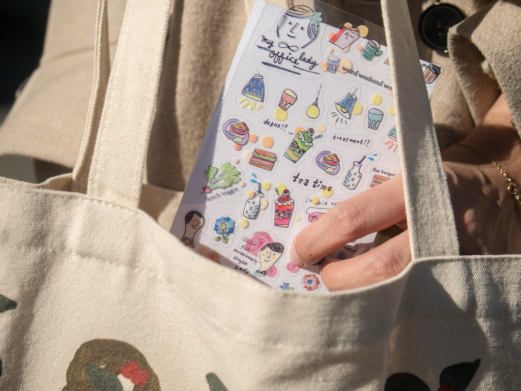 A Kind of Café My Office Lady Clear Die-Cut Sticker Pack