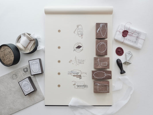 Jieyanow Atelier Not Your Usual Tags Rubber Stamps