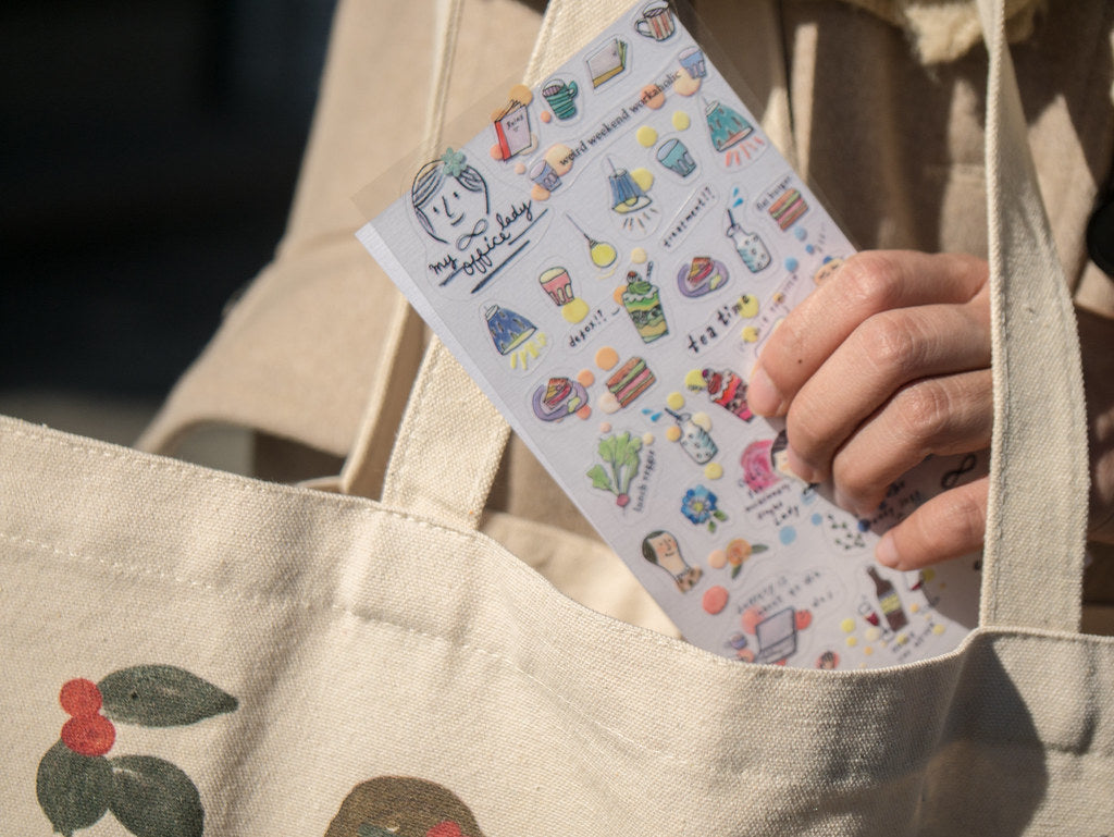 A Kind of Café My Office Lady Clear Die-Cut Sticker Pack