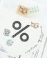 Kurukynki Tea & Coffee Time Rubber Stamps / 2 Designs