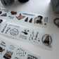 A Kind of Cafe French Afternoon Tea PET Sticker Roll