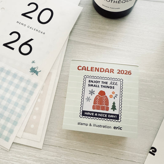 Eric 2026 Mini Daily Calendar