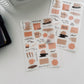 A Kind of Café Tender Moments Transfer Sticker Set