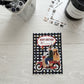 La Dolce Vita Delivery Girl Christmas Postcard