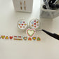 Sosom room Candy Heart Glitter Sticker Roll