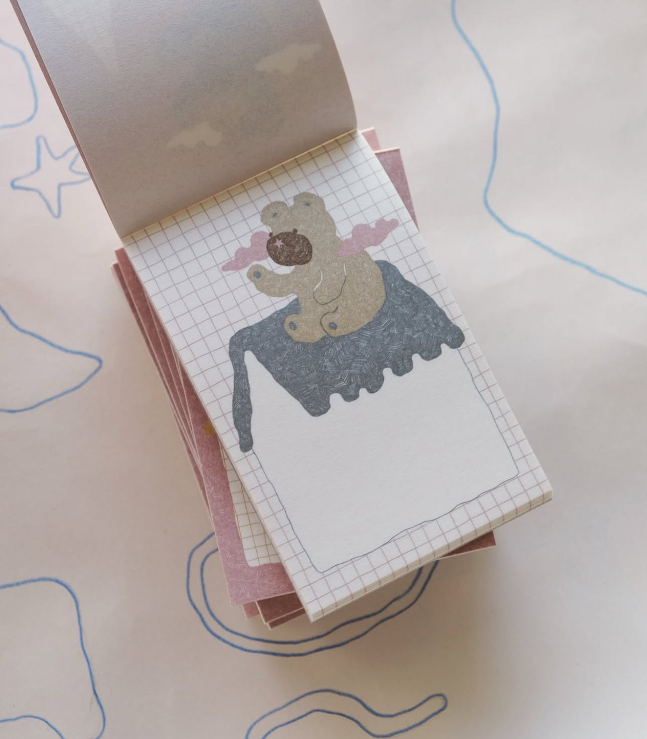 Bighands Rainy Days Collection Memo Pads / 5 Designs