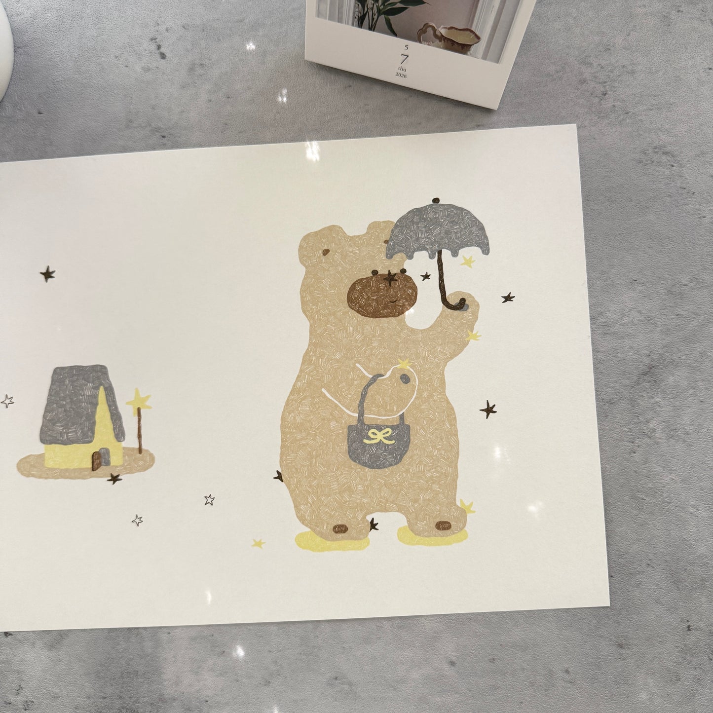 Bighands Moment Series Art Print / A Walk with Stars