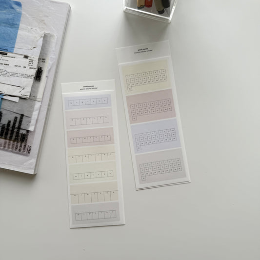 Day and Moment Small Moves Tracking Sticker | 2 Designs