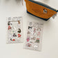 Nagaki Perm All-purpose Stickers / 2 Designs