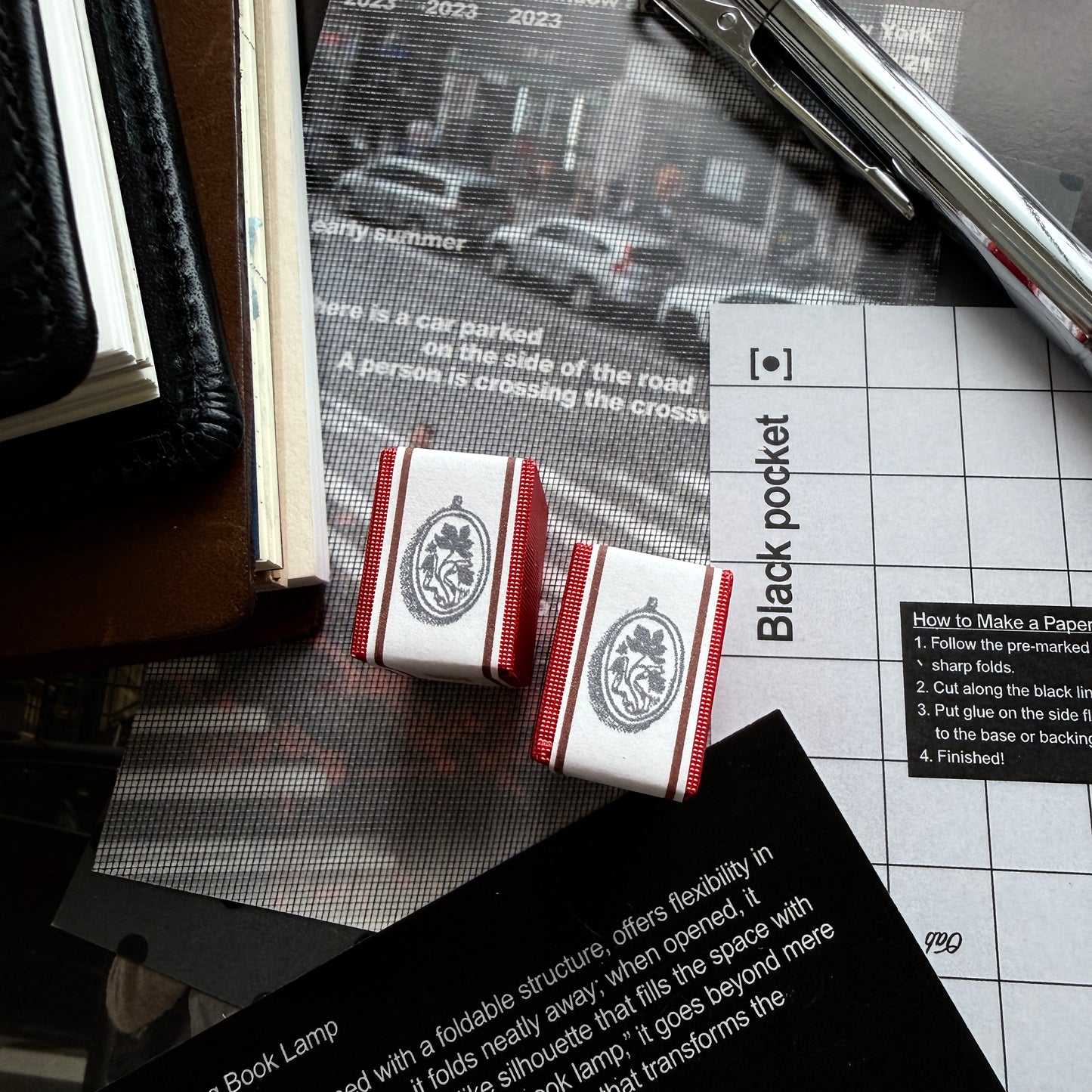 Kurukynki Loop & Lantern Pocket Relics Mini Stamps / 6 Designs