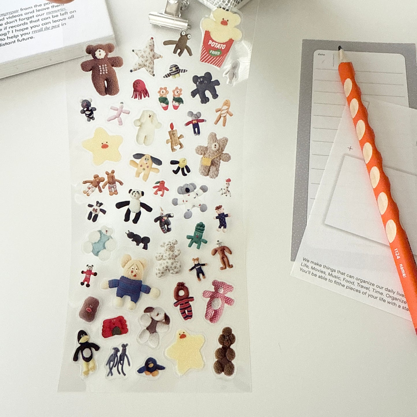 Creators Circus Sticker Sheet / ICCHI & Cathy Toy Toy