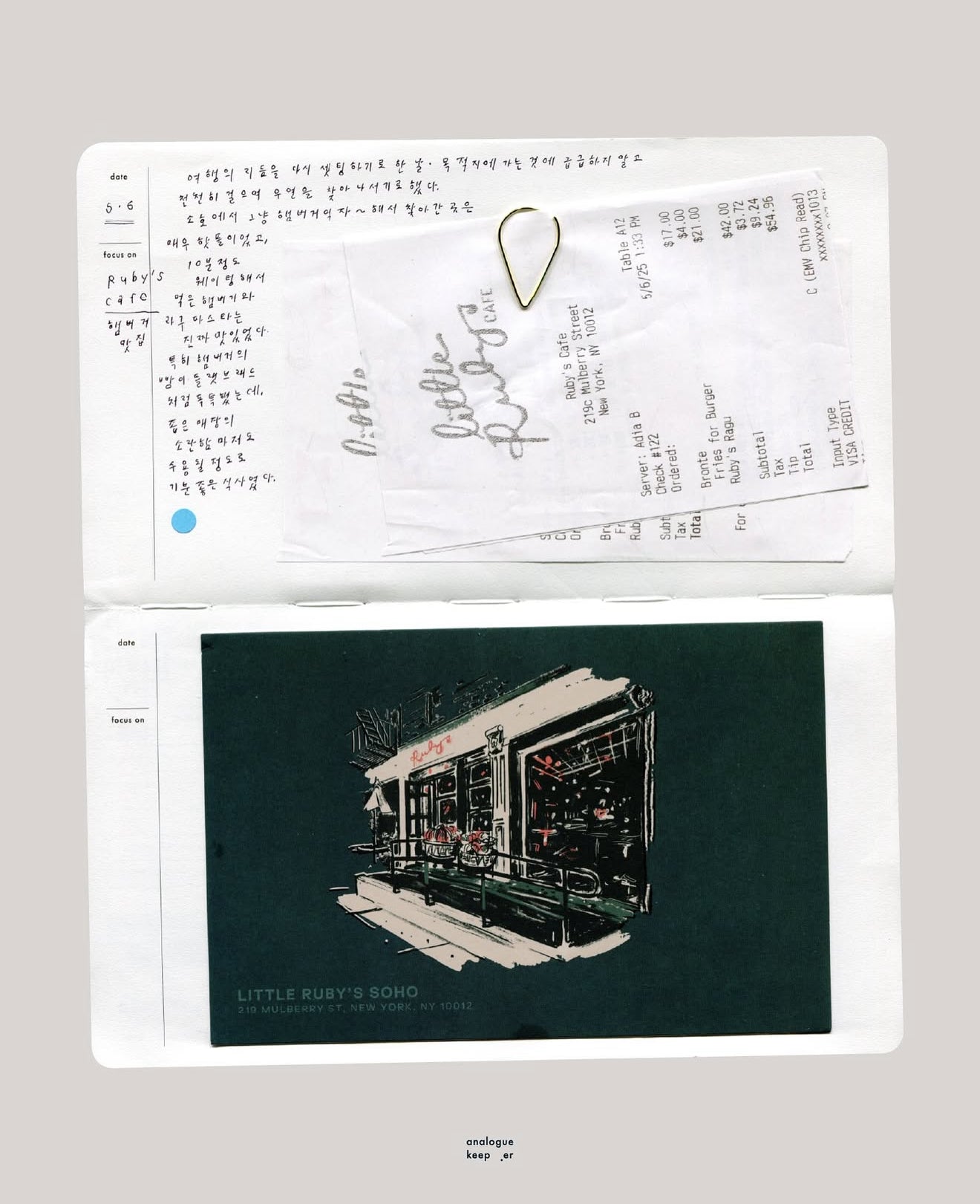 Analogue Keeper 2025 NEW Subject Book