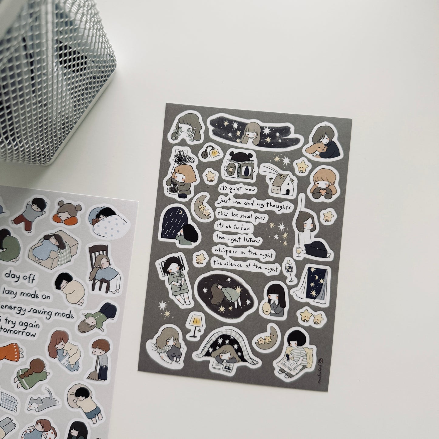 Msbulat 2025 The Other Feels Sticker  / Me, the moon, the stars