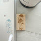 Sho Littlehappiness Bread Girl Rubber Stamp / 2 Designs