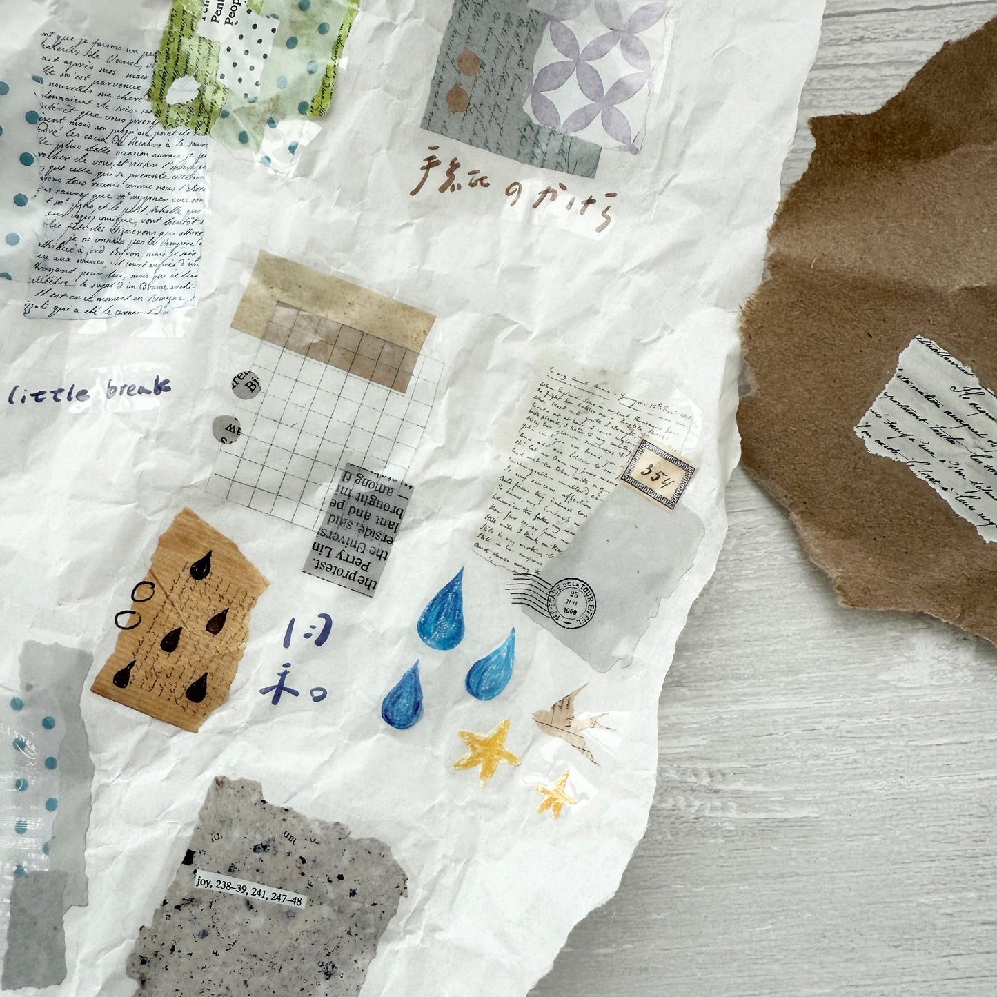 Asteroid B-610 Paper Language PET Tape