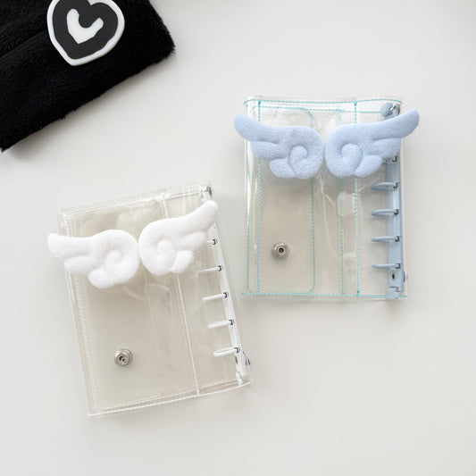 Jeongo Innerside Angel Wings A7 Pocket Size Clear PVC Diary / 2 Colors