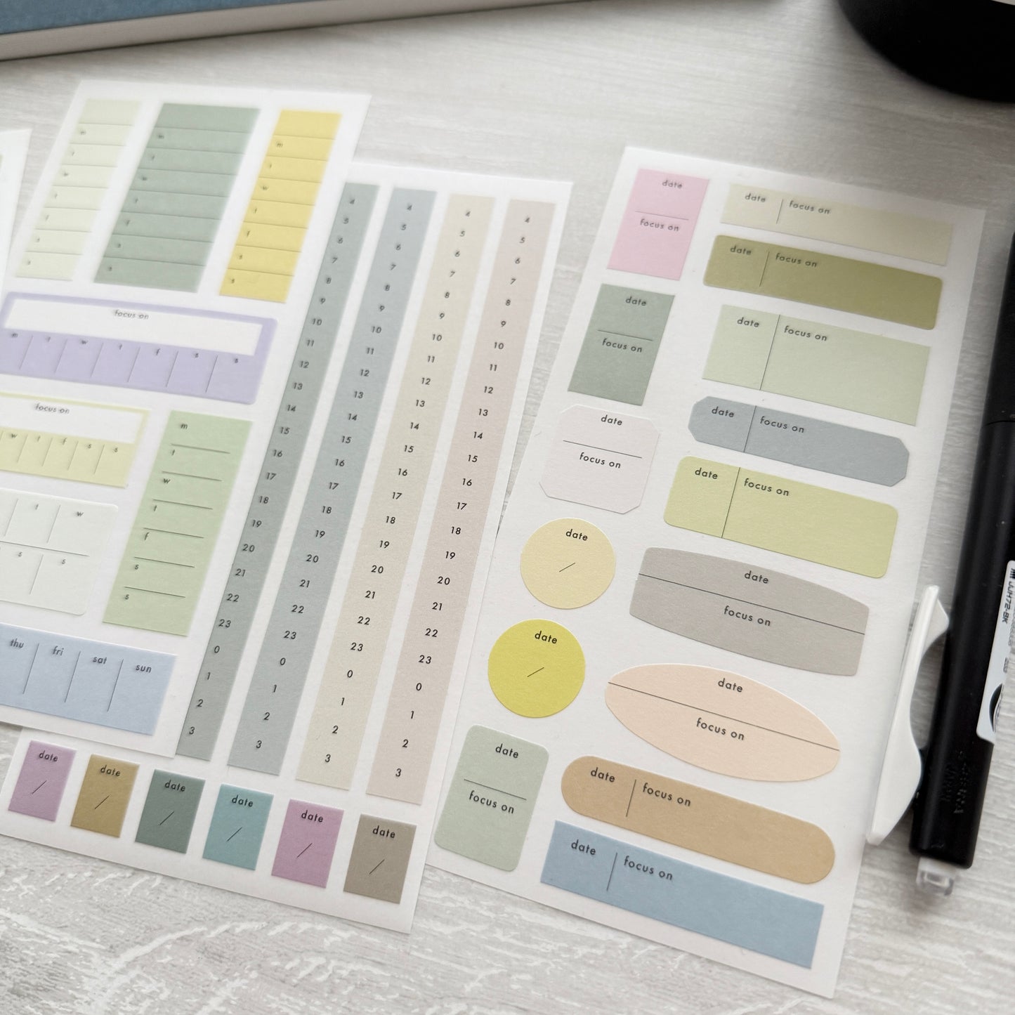 Analogue Keeper 2025 NEW Beginning Sticker Set / 4 Designs