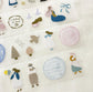 63penhouse x Hairmo Little Romance Die-cut PET Sticker Roll