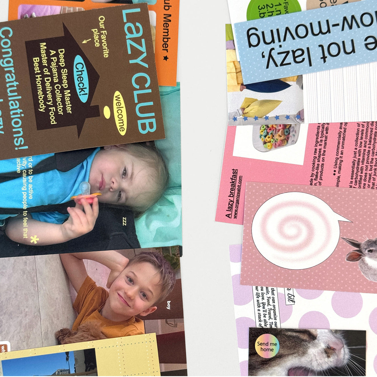 Organize a bit Lazy Pack