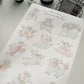 Dodolulu Falling From the Stars Washi Sticker Sheet