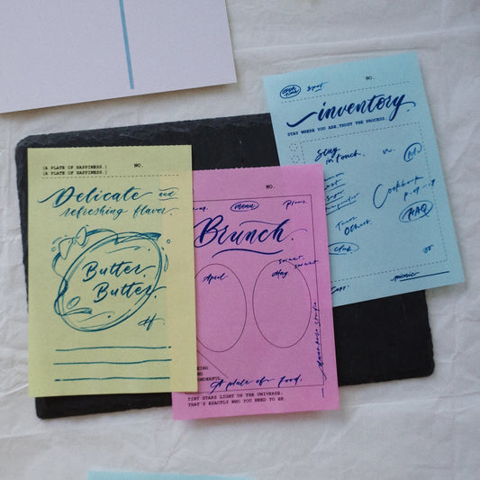 Mr. Eggplants Butter Butter 3-color Collecting Pad