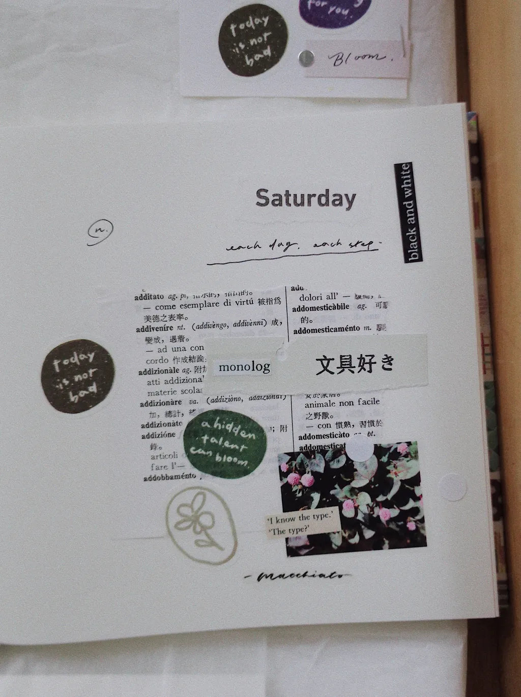 Mr. Eggplants Bloom Bloom Sticker Roll