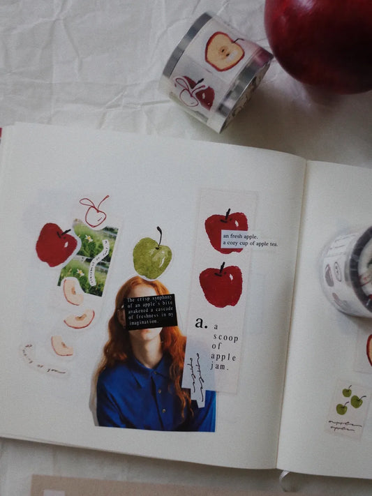 Mr. Eggplants Apple Tea Clear PET Tape