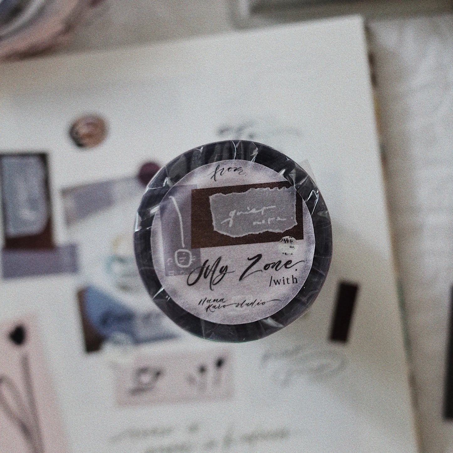 Mr. Eggplants My Zone Clear PET Tape