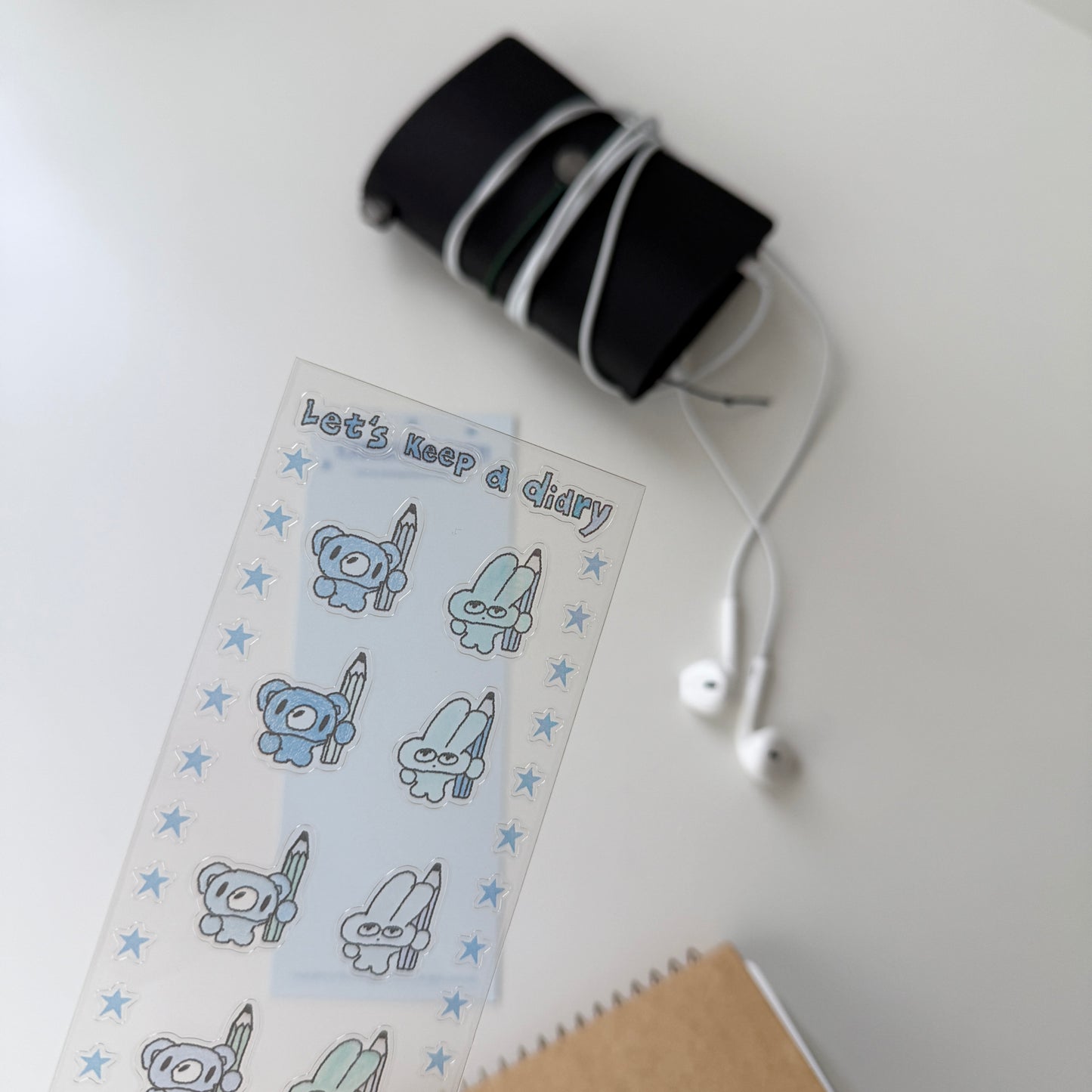 Jeongo Innerside Let's Keep a Diary Sticker Sheet