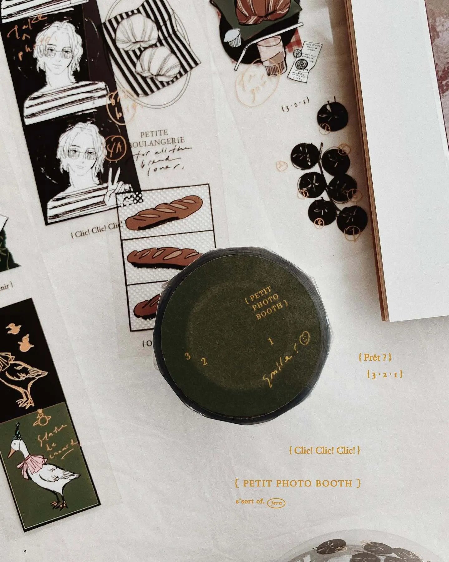 Somesortof.fern Petit Photo Booth PET Tape
